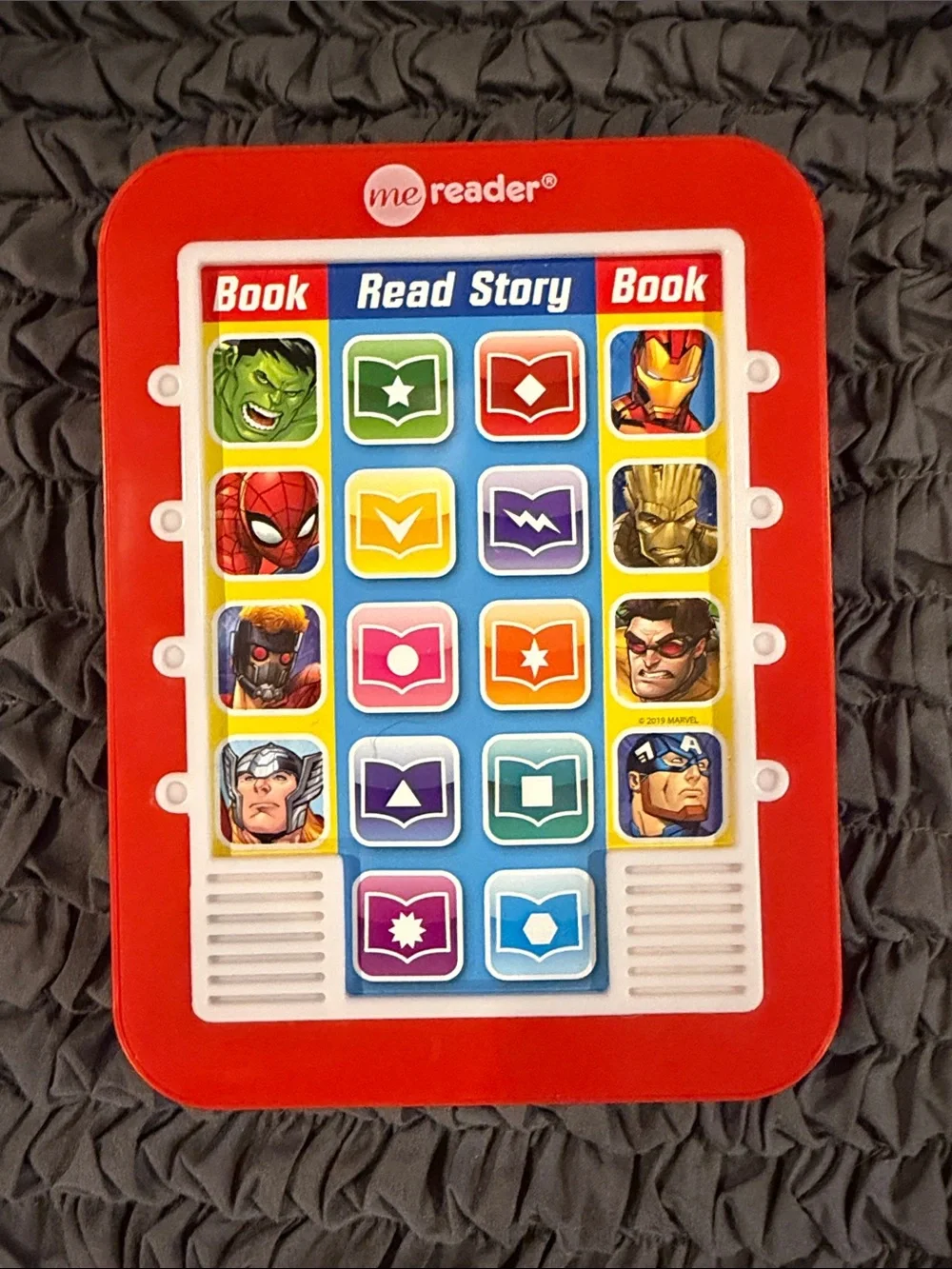 Me Reader- Marvel Kids Learning Books With Red Interactive Read Along Tablet